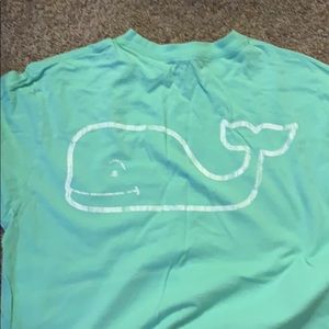 Vineyard Vines logo pocket long sleeve